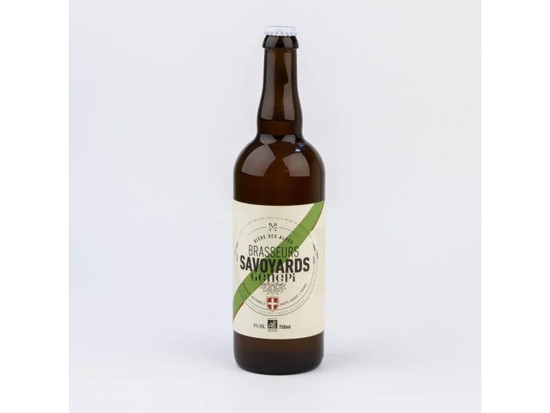 Bière blanche au génépi bio 75 cl