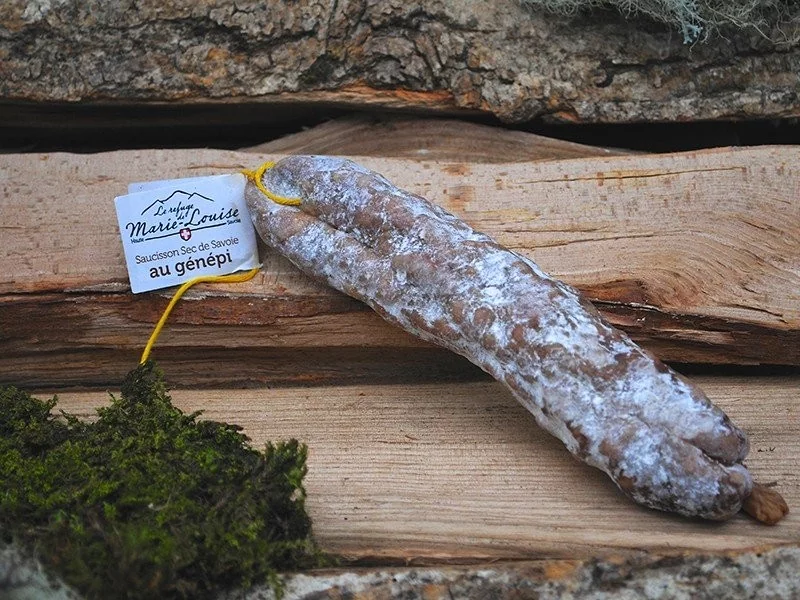 Saucisson de Savoie au génépi