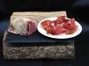 Quart de jambon de Savoie Fumé sans os 0,875g Quart de jambon de Savoie Fumé sans os 0,875g