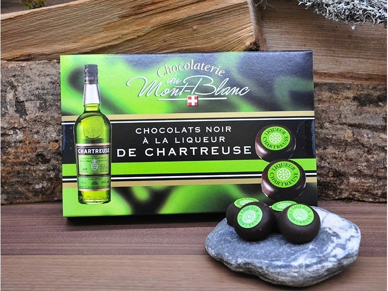 Coffret chocolat noir Chartreuse - Le Refuge de Marie-Louise