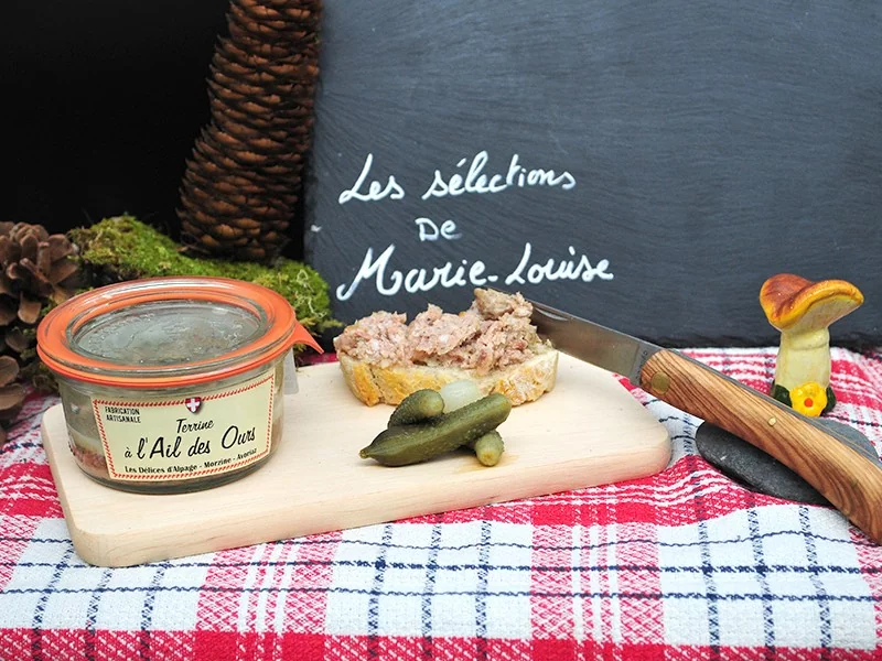 Terrine artisanale à l'ail des Ours