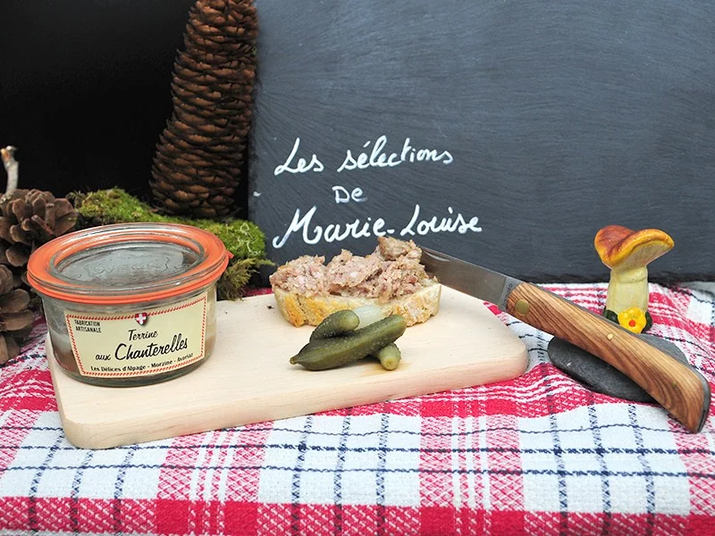 Terrine artisanale aux Chanterelles