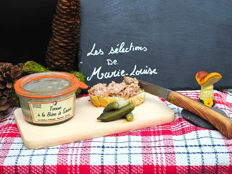 Terrine artisanale à la bière de Savoie