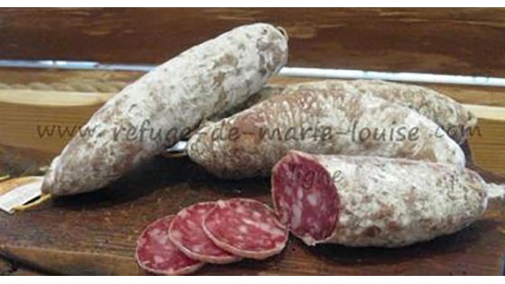 SAUCISSON SEC artisanal sans nitrite boyau et flore naturels